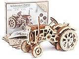 WOODEN.CITY – 3D Puzzle, Holzmodellbausatz zum Bauen – Traktor, Mechanisch, DIY Spielzeug – Laser Cut, Geschenk, Hobby – Spiele für Erwachsene und Jugendliche, Gesellschaftsspiele für Erwachsene