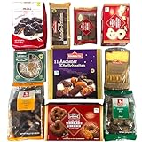 Süßigkeiten Weihnachten Sparpack, 2,7 kg Lebkuchen, Weihnachtsgebäck und Dominosteine einzeln verpackt, CAPTAIN PLAY Süßigkeiten Großpackung mit Schokolade Weihnachten