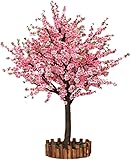 Sohodoo Künstlicher Kirschblütenbaum, Simulationsbaum, gefälschte Ranken, Blumen for Zuhause, Hochzeit, Party, Garten, Büro, Dekoration, Seidenpflanzen(1.8mx1.5m)