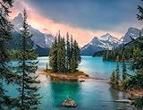 Ravensburger Puzzle 16714 - Spirit Island Canada - 2000 Teile Puzzle für Erwachsene und Kinder ab 14 Jahren, Landschaftspuzzle mit Kanada-Motiv