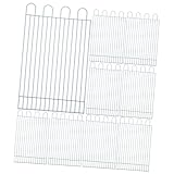 Toyvian Kleintiergehege Teiliges Weißes Hamstergehege Robustes Tragbares Kleintierauslaufgehege Vielseitig für Hamster Meerschweinchen Kaninchen Chinchilla Platzsparend Einfach zu Reinigen