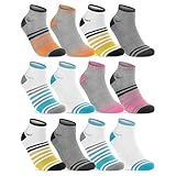Sportsocken Damen Sneaker Socken Baumwolle verstärkte Frotteesohle 36850/23 WP (6 Paar 39-42)