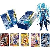 Dragon Ball Cards, 100 Dragon Ball-Sammlerkarte, Dragon Ball Anime-Karten, Brettspielkarten, TCG CCG-Sammelkartenspielbox,Geeignet für Dragon Ball-Fans, Teenager und Kartensammler.