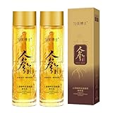 Ginseng Anti Wrinkle Serum, Ginseng Polypeptide Anti-Ageing Essence, Ginseng Essence, Ginseng Serum, Peptid-Anti-Falten-Ginseng-Serum, Gesichtspflege für alle Hauttypen, 120ml (2 Stück)