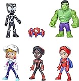 Marvel Spidey and His Amazing Friends Maskierte Helden Multipack, 10 cm große Action-Figuren, für Kinder ab 3 Jahren[Exklusiv bei Amazon]