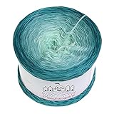 Bobbel Farbverlaufsgarn Crazy 32 4fädig Märchengarne strick häkelgarn (Dschungel außen, 200g/760m - 4Fädig)