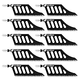 10 Stück Stichsägeblätter mit Bündigem Schnitt,T-Schaft Kompatibel DT2074 Stichsägeblätter,kompatibel mit Dewalt Bosch und vielen anderen Zum Schneiden von Holz Und Kunststoff