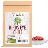 100 g Bird Eyes Chili ca. 300 Stück- sehr scharfe Chilischoten Schärfegrad 8-9