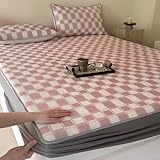 JIANINGHOME Spannbettlaken,120x200,Spannbetttuch Glatt Weiche Microfaser Bettlaken für Matratze