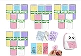Hitopin 20 Rollen Thermorollen, 57 x 25 mm Thermopapier Kinderkamera, Mini Drucker Papier Selbstklebend, Mini Drucker Sticker Papier, Thermodruckerpapier für Kinder Sofortbildkameras