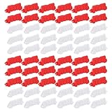 Qectial DIY Rennbahn Spielzeug Zum Zusammenstecken, Zubehör für Kinder, Verkehrsspielzeug, Parkplatzszene, 60 Stück