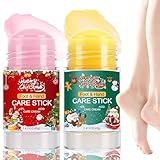 2Pcs Weihnachten Fußpflege Creme für Sehr Trockene Füsse - Hydrating Handcreme, Hornhautentferner Creme - Fußcreme Fußpflege Fusscreme Stick - Weihnachtsgeschenke für Frauen