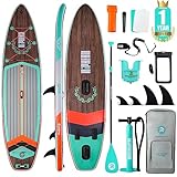 Niphean Stand up Paddle Board mit Ausgewogenem Flügeldesign und robustem SUP Zubehör, 335cm Stabil Inflatable Paddle Boards for Adults, Sup Board, Stand up Paddling Board, Paddleboard