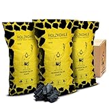Neandertaler Feuer Holzkohle Grillkohle Buche - 10kg 20kg 30kg Charcoal BBQ Kohle für Grill Smoker Kamin | Grillholzkohle aus Laubholz Buchenholzkohle | Restaurant Qualität (30 kg)