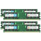 BRAINZAP 16GB DDR2 RAM DIMM PC2-6400U 2Rx16 800 MHz 1.8V CL6 AMD PC Arbeitsspeicher (4X 4GB)