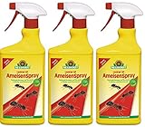 3 x 750 ml Neudorff Loxiran AF AmeisenSpray Anwendungsfertig