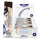 One Meal Bar - Dunkle Schokolade - 20 Riegel - kalorienarmer Mahlzeitenersatz Unterstützung beim Abnehmen & Gewichtskontrolle - hoher Gehalt Protein, Ballaststoffen, Vitaminen - Allévo by Alpha Foods