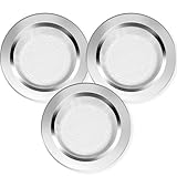 BEYLAB 3 Stück Siebe für Duftlampen Edelstahlsieb Räuchersieb für Räucherstövchen mit sieb Ø 11 cm