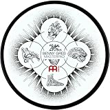 Meinl Cymbals Benny Greb Drum Practice Pad 6 Zoll (15,24cm) Schlagzeug Trommel Übungspad – Medium Rebound, natürliches Spielgefühl – Schlagzeug Zubehör, Weiß (MPP-6-BG)