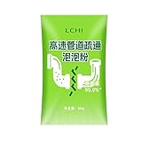 Powerful Pipeline Dredging Powder, Abflussreiniger, Rohrfrei Gegen Verstopfungen In KüChe, Bad & Toilette, Fett Und Seifenreste, Schnelle Wirkung & Biologisch Abbaubar, Sicher FüR Kunststoffrohre (1)