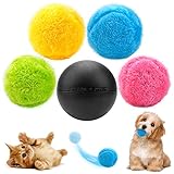 Pipihome Aktiver Rollball Für Hunde, Selbstrollender Ball Hund, Interaktiver Hundespielzeugball, Haustier Elektrischer Spielzeugball, Spielzeug Plüsch Balle Für Katze& Hunde (A)