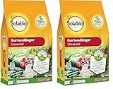 Solabiol Bio Gartendünger Universal mit Sofort- und Langzeitwirkung für Obst, Gemüse und Zierpflanzen 5 kg, gelb (Packung mit 2)