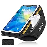 Sportarmband Mit Kopfhörer Tasche Handytasche Joggen Sport für iPhone 14 Pro Max 13 Pro 12 11 Galaxy S23 Ultra S22 S21 S20, Xiaomi Huawei Handyhalterung Joggen Arm Handyhülle Running Armband