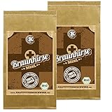 Braunhirse 2x1kg fein vermahlen - Rohkost aus deutschem BIO-Anbau - GLUTENFREI und basenbildend für eine gute Silicium-Versorgung aus dem vollen Korn