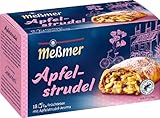 Meßmer Apfelstrudel | 18 Teebeutel | Vegan | Glutenfrei | Laktosefrei