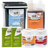 PuraPlants Dünger Set für 200 L Substrat - BioTabs Starterpack XL – Organisches Dünger-Set | Langzeitdünger, Bodenaktivator, Mykorrhiza, Bakterien