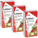 3x Salus - LEBIXO - Nahrungsergänzungsmittel auf Basis von Knoblauch, Mistel und Weißdorn - Packung mit 3 Packungen mit je 45 Kapseln