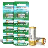 23A 12V Alkaline Batterien A23S MN21/23 L1028 A23 12V Batterie 10 Stück 【3 Jahre Garantie】