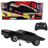 Batman 'The Batman' ferngesteuertes Turbo Boost Batmobile mit Wheelie-Funktion im authentischen Batman-Kinofilm-Look, Maßstab 1:15