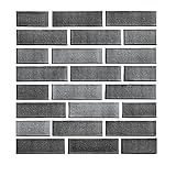 YUCHUANGYE Fliesenaufkleber 5PCS 3D Fliesen Aufkleber Kreativität DIY wasserdichte Bad Selbst-Adhesive Wand Aufkleber Fliesen Aufkleber Haushalts Waren Fliesen Folie(D)