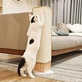 PETKARAY Katzenkratzer, Sisal Eck-Katzenkratzpad, langlebiges Kratzbrett für Indoor-Katzen, Wandkratzer, Möbelschutz mit Katzenminze