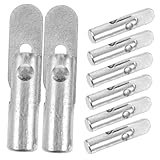 Lurrose 8Stücke Gerüst Sicherungsstifte Verzinkte Feststifte für Effiziente Gerüstbefestigung Kompatibel mit Verschiedenen Gerüsttypen Langlebig und Strapazierfähig