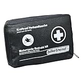 cartrend Verbandtasche Motorrad 19.5 x 5 x 12cm, Schwarz
