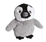 Wild Republic 15252 Hug'ems Plüschtier, Kuscheltier, Baby Pinguin 18cm