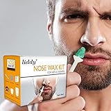 Anself Nasenhaarentfernungswachs Kit Nasenhaar Wachs Nose Wax Set Wachsauftrags Stifte Bohnen Schnurrbart Aufkleber (#1)