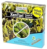 TOPBUXUS XenTari - Gegen den Buchsbaumzünsler - Professionelle Dosierung 30g - Biologisch - Sicher für Bienen und Vögel.