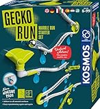 KOSMOS 617288 Gecko Run - Starter-Set, Starter Set, Erweiterbare Kugelbahn für Kinder, Vertikale Kugelbahn, Murmelbahn, Lernspielzeug und Konstruktionsspielzeug ab 8 Jahren, Mehrsprachig