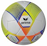 Erima HYBRID LITE 350 Fußball New royal/Fiery-Coral 5