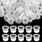VAEIORP 50 pcs Tintenbecher Einwegtintenbehälter aus Kunststoff Pigmentbecher