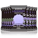 BUMPLYBEE Paraffinwachs für Hände und Füße, Packung mit 10 Nachfüllungen aus Paraffinwachs, Lavendelwachs für Paraffinwachsmaschine, Paraffinwachsbad mit Handwachs, Paraffinbad mit Fußwachs,