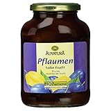 Aln.Pflaumen 1/2 Frucht 1 x 540 g, Abtropfgewicht 1 x 305 g
