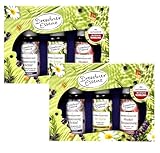 2er Pack Dresdner Essenz Bäder-Set Badekonzentrat Entspannung & Schlaf; De-Stress; Muskel-Entspannung 2x(3x 20ml)