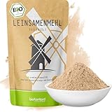 bioKontor // Leinsamenmehl BIO, Leinmehl - teilentölt 500 g, Ballaststoffreich