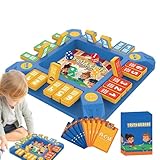 Familienspiele Gesellschaftsspiele - Unterhaltsames Kartenspiel - Lustiges Aktionsspiel Mit 54 Aufgabenkarten Für 2-4 Spieler Paare Erwachsene Jugendliche Reise Zuhause