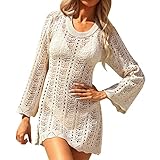 MAIGOIN Badekleid für Damen, UK-Shorts für Damen, UK-Neckholder-Badeanzug, Bikinis für Damen, britisches Tenniskleid, weiß, Übergröße, Tankini-Tops für Damen, Badehose, Bandeau-Bikinioberteil, beige