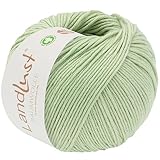 LANA GROSSA Landlust Baumwolle | Klassisches Bio-Baumwollgarn, Gots zertifiziert | Handstrickgarn aus 100% Baumwolle (Bio) | 50g Wolle zum Stricken & Häkeln | 115m Garn